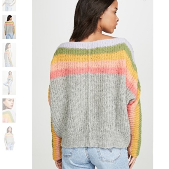 FREE PEOPLE | See The Rainbow Sweater NEW - Picture 8 of 11